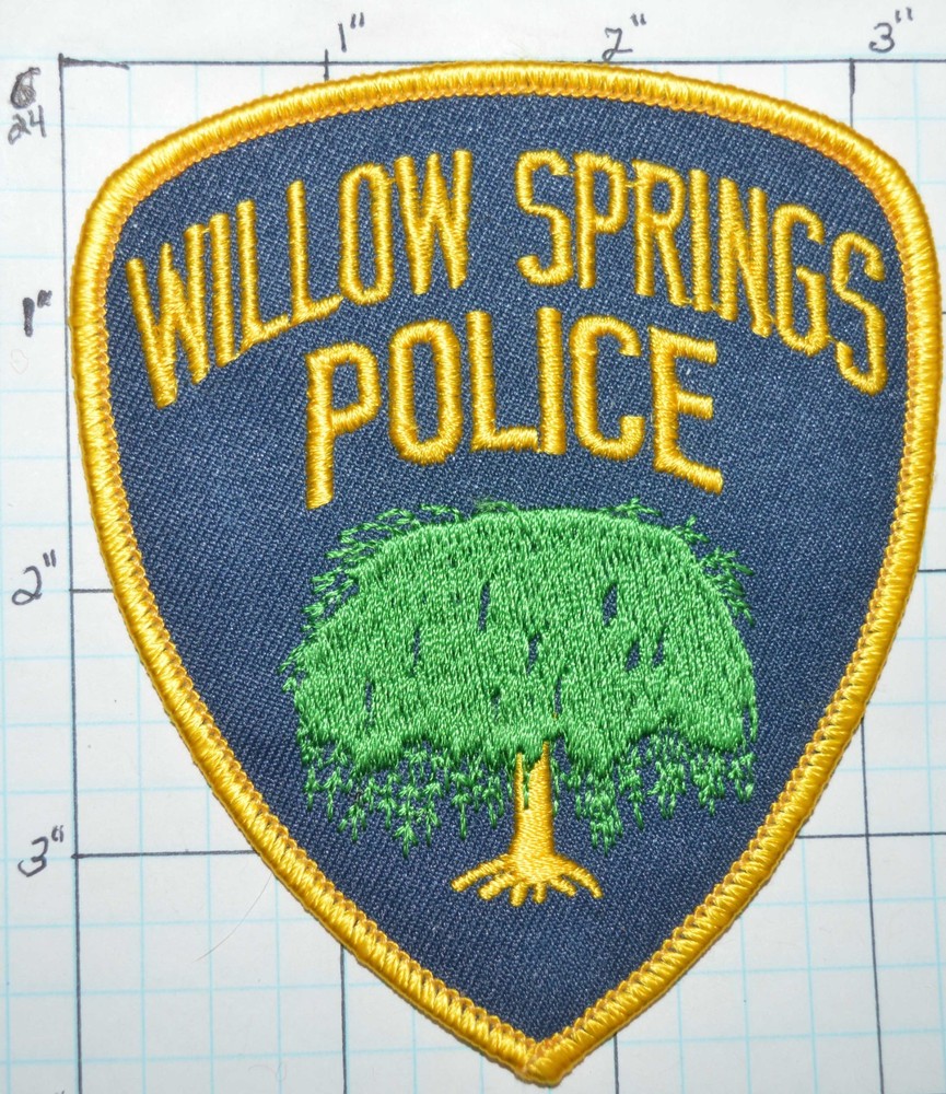 ILLINOIS, WILLOW SPRINGS POLICE DEPT PATCH