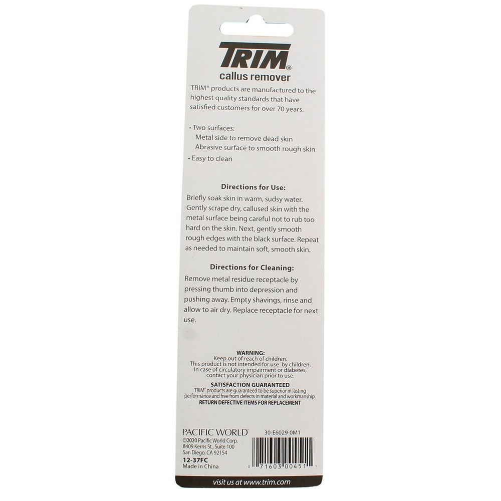 2 Pack Trim NeatFeet Callus Remover
