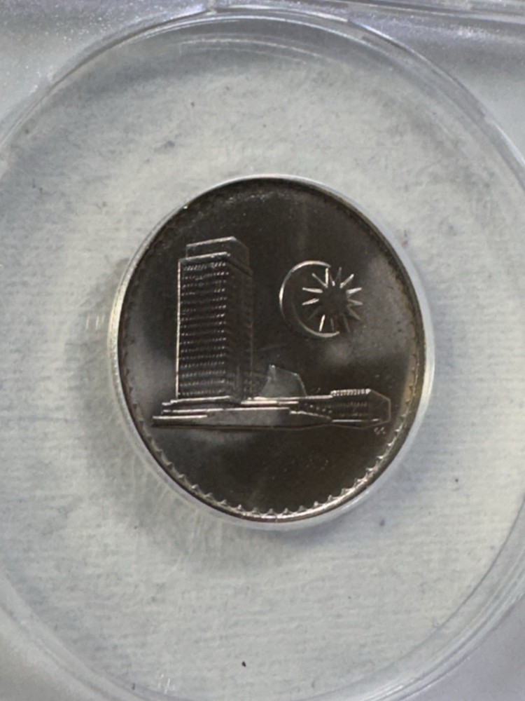 1982 Malaysia 20 Sen Graded MS 66 by ANACS