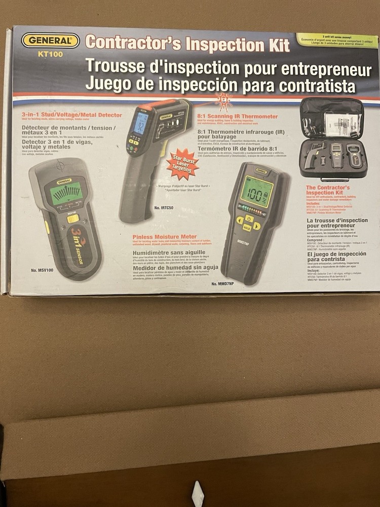 General  KT100 contractor inspection kit