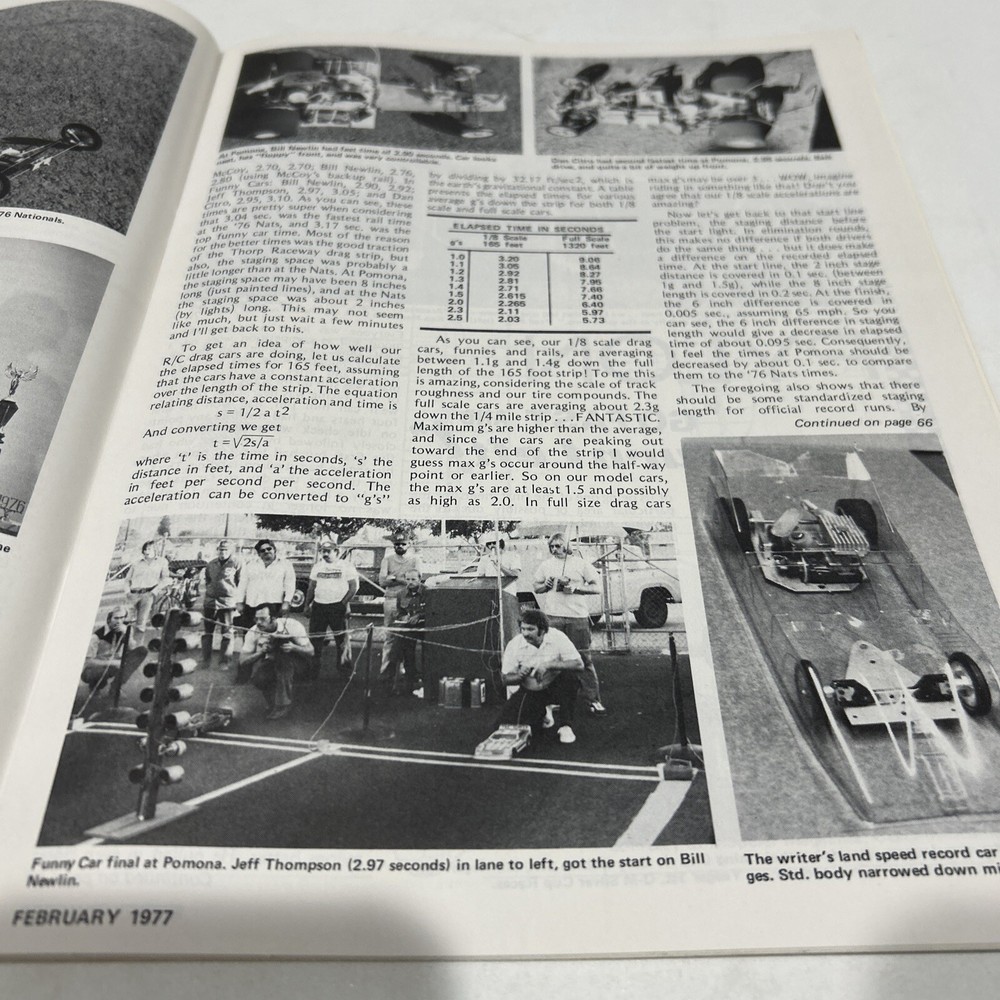Vintage Model Builder Magazine February 1977