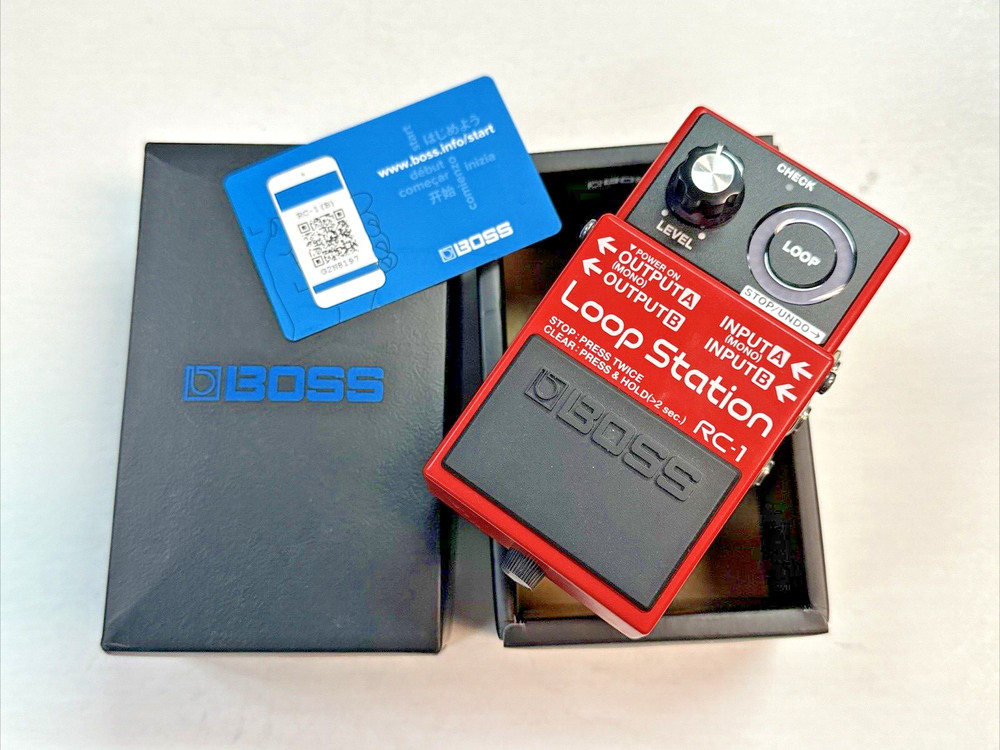 Boss RC-1 Loop Station Effects Guitar Pedal