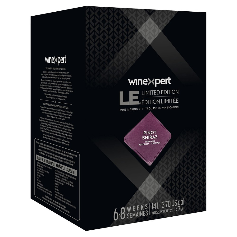 LE25 Pinot Shiraz Riverland Australia 14L - Wine Ingredient Kit