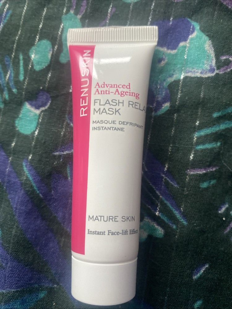 Renuskin Flash Relax Mask 30ml SEALED 🍑