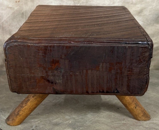 Antique Primitive Solid Wood Foot Stool