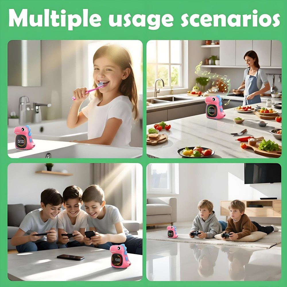 Doli Yearning Visual Timer for Kids, 99 Minute Digital Cute Kids Visual Timer...