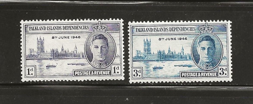 FALKLAND ISLAND DEPENDENCIES - MLH PEACE SET - S136
