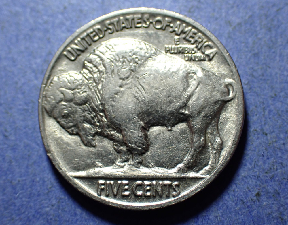 1937 Buffalo Nickel Ch. AU details
