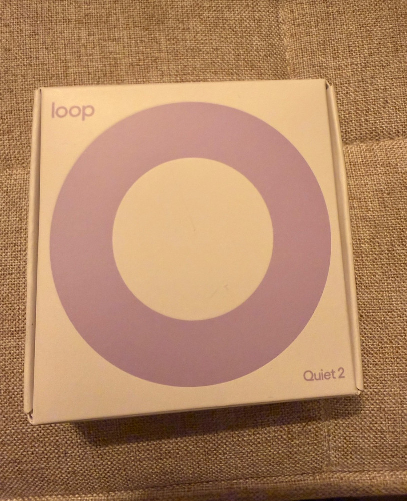 Loop Quiet 2 Ear Plug Pack Violet Multiple Sizes Violet Earplugs/Open Box-NEW