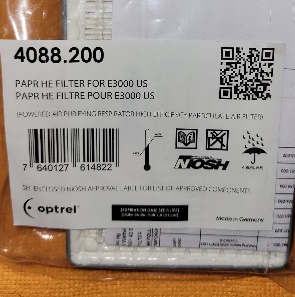 Optrel E3000, E3000X US Particulate Air Filter 4088.200