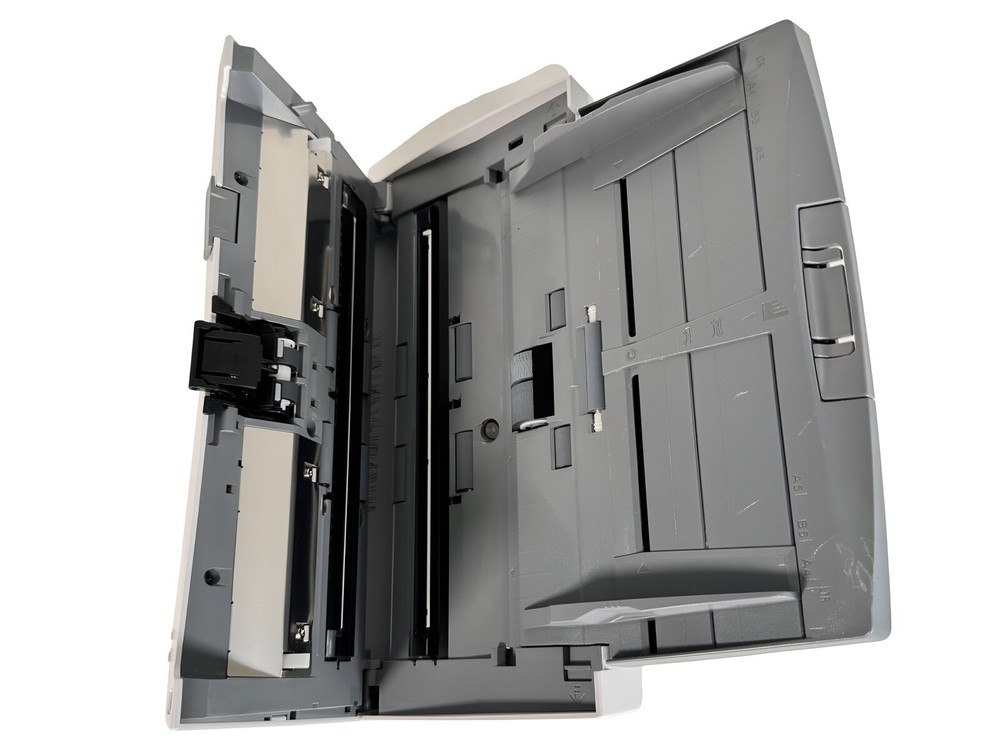 Hi-Speed USB Pass-Through Document Scanner for Bulk Scanning Work w/AC Adapter