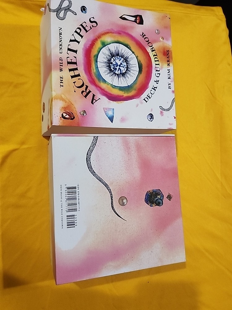 The Wild Unknown Archetypes Deck Guidebook Kim Krans Illustrated First Edition
