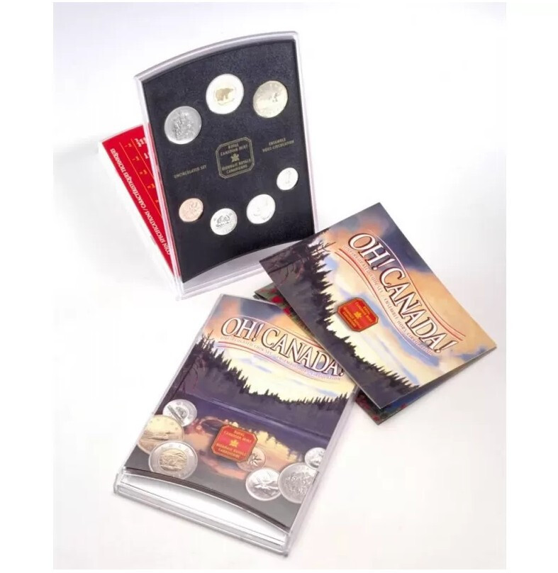 1999 OH CANADA Uncirculated 7-Coin Display Set
