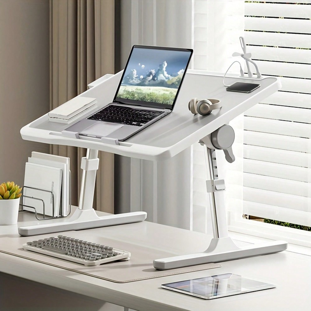 Adjustable Height And Angle Folding Desk, Home Office Computer Desk-FGQA