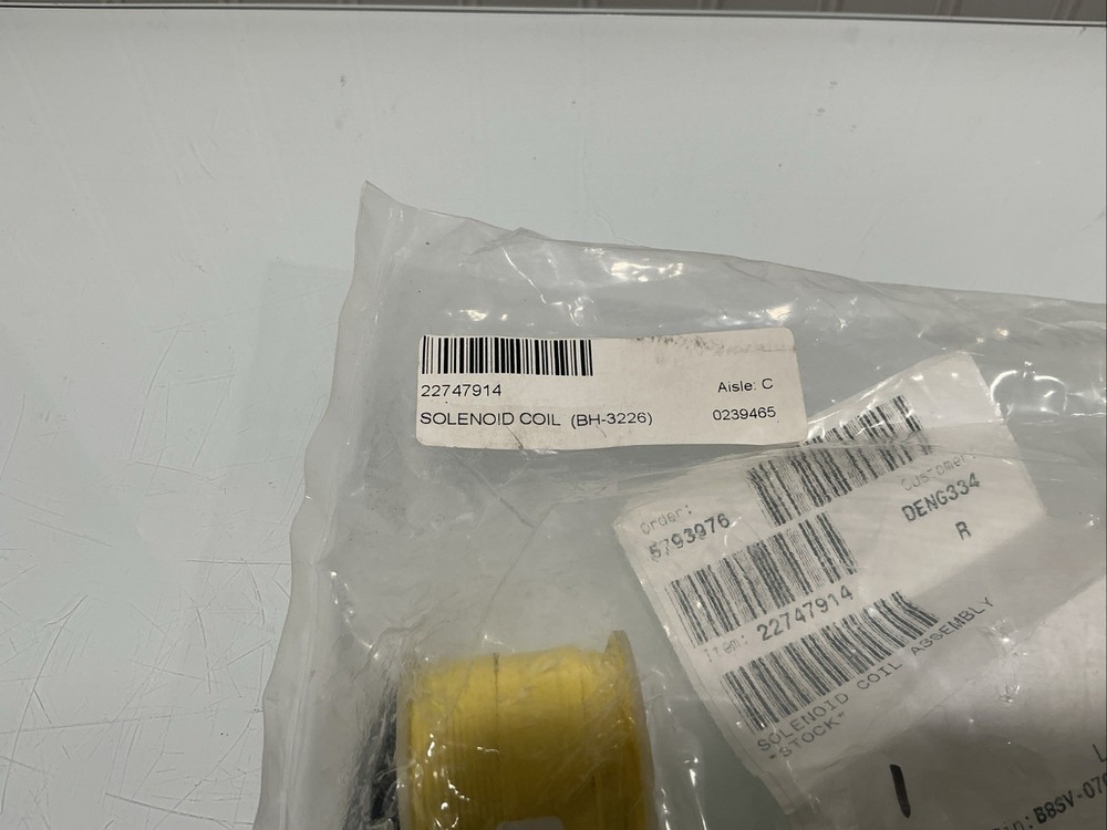CM Solenoid Coil Assembly 22747914