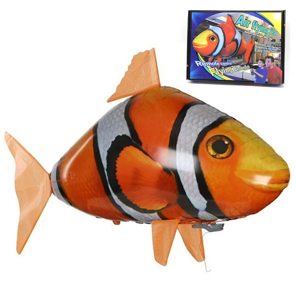 Inflatable Remote Control Shark/Clown Fish