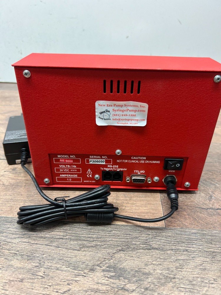New Era NE-9000 Pump Systems Syringe Pump