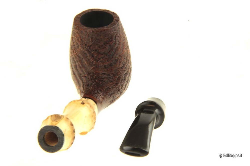 C-Pipe Sandblast - Bent Billiard Bamboo