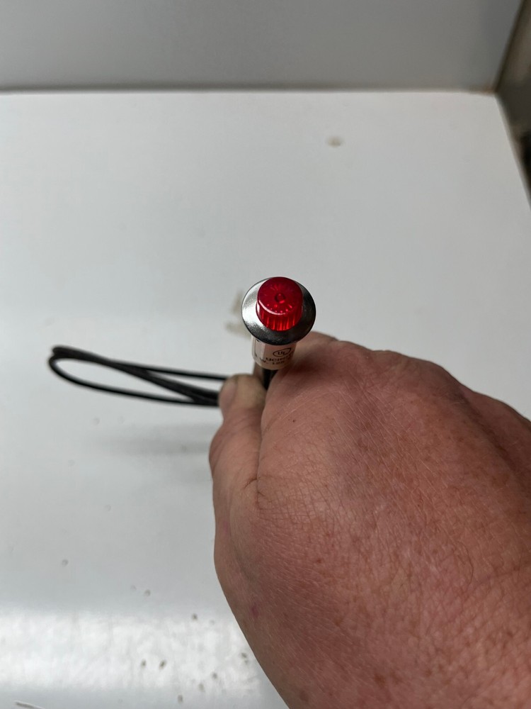 UCINITE neon panel indicator light RED LOT OF 5