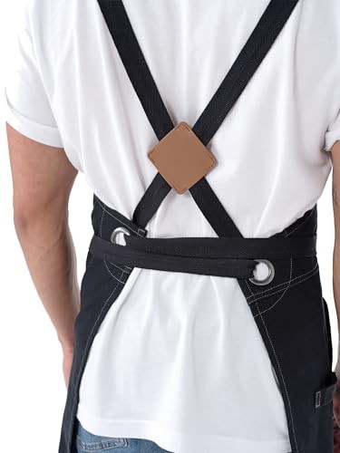 Unisex BBQ Apron, Black, One Size