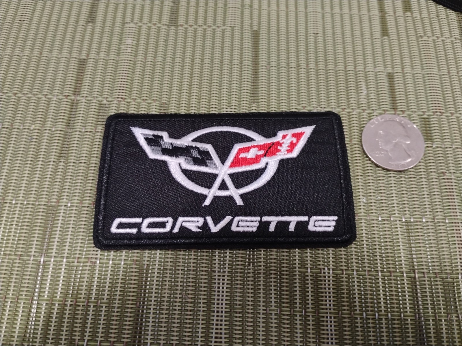 Chevrolet Corvette Automotive Iron On Patch