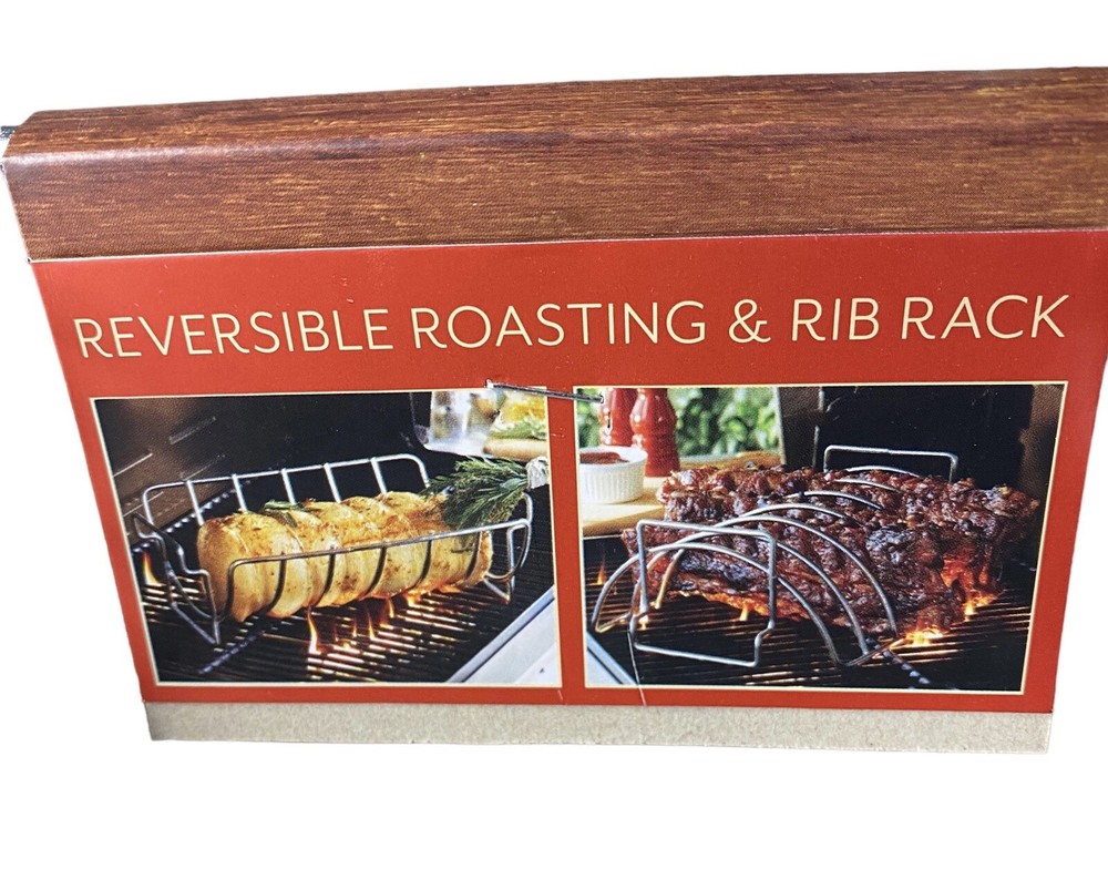 Sur La Table Reversible Roasting And Rib Rack NEW