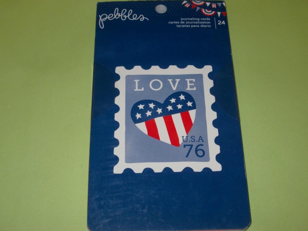 PEBBLES AMERICANA JOURNALING CARDS