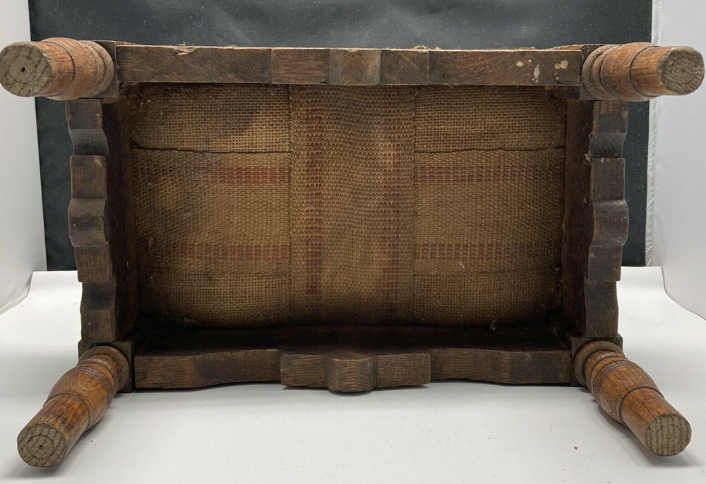 Antique Footstool wood