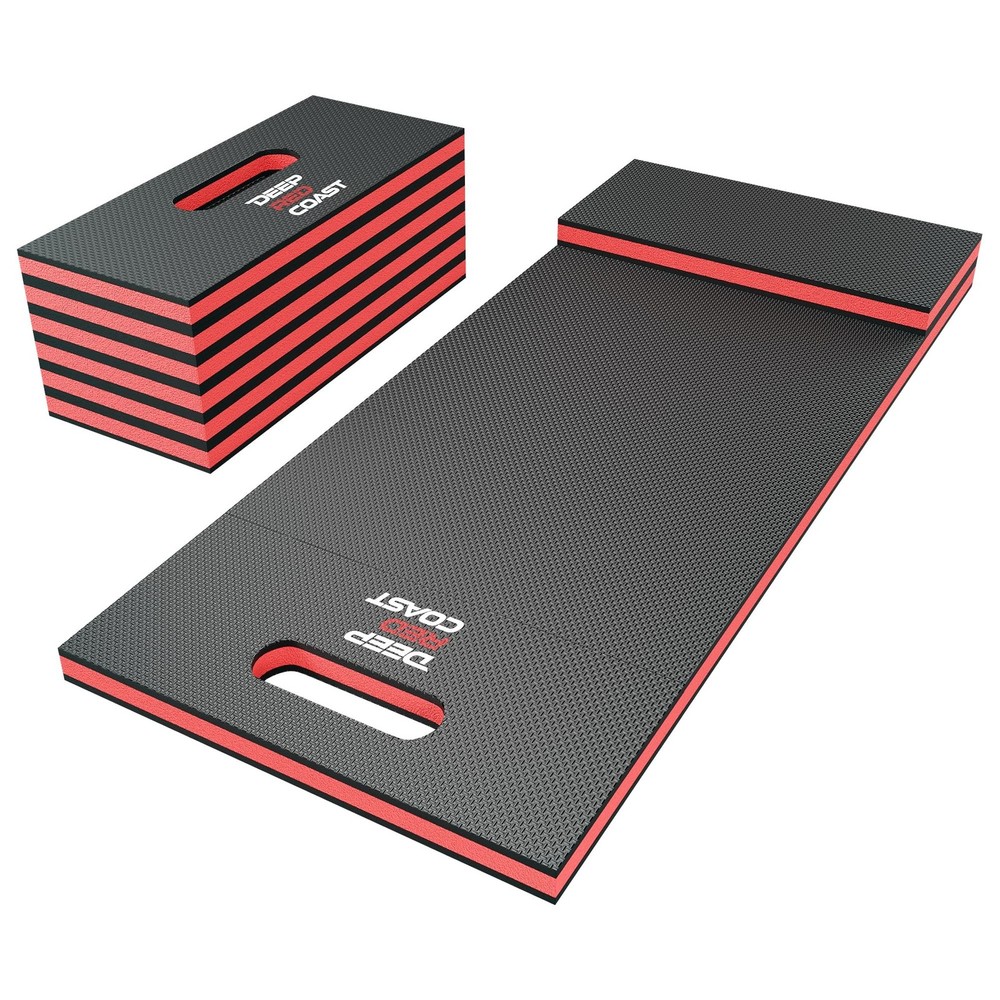 Foldable EVA Utility Mat with Handle & Strap, 47" × 15.8" High Density EVA