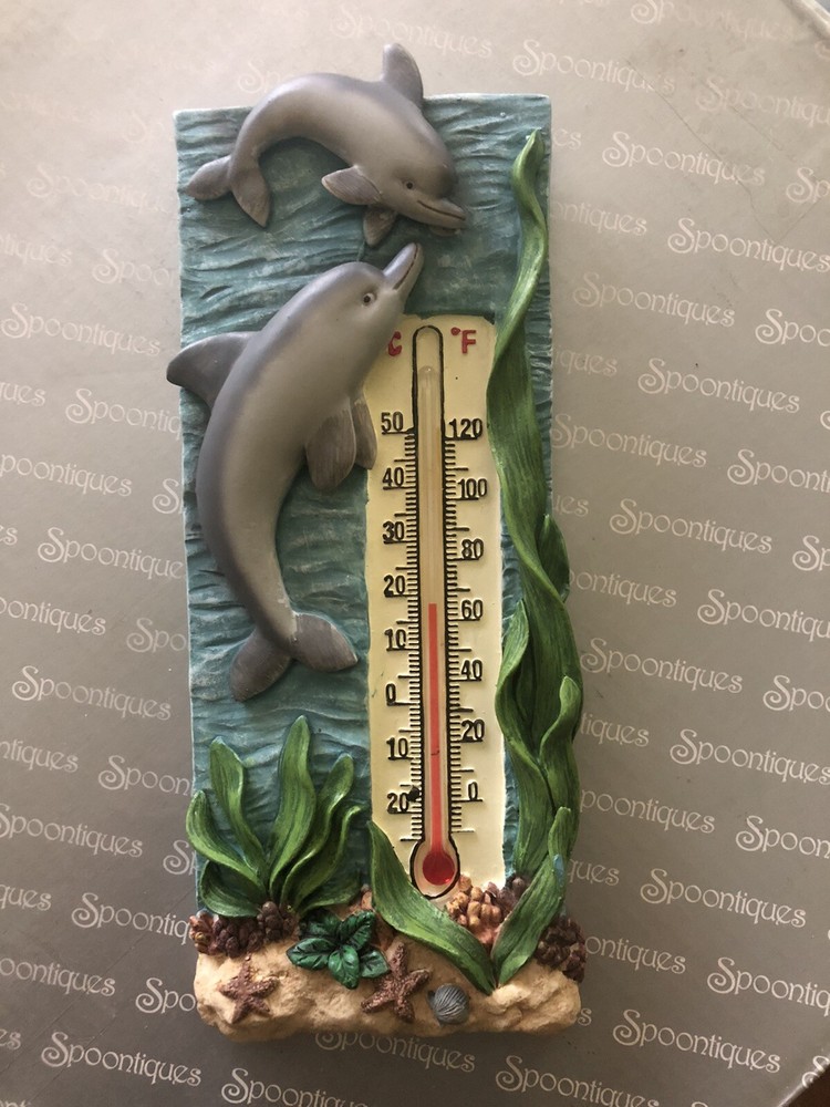 thermometer vintage Dolphin Sealife