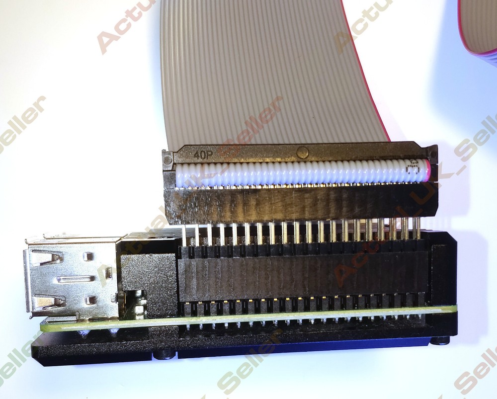 🇬🇧 Raspberry Pi long tall 40 20x2 pin GPIO header stacking extension extender