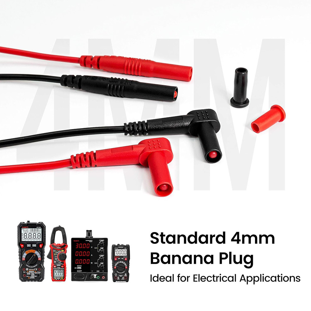 23PCS Multimeter Test Leads Kit with Replaceable Precision Probes Set and Allig
