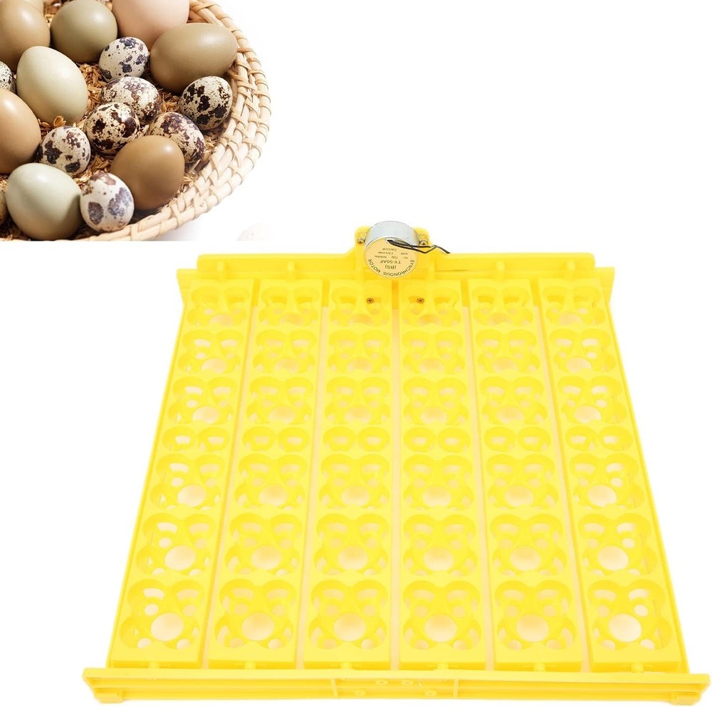 Automatic Egg Turning Tray, Mini Incubator Hatcher Automatic Egg Turning Tray...
