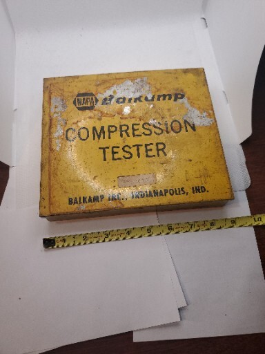 Vintage Balkamp Compression Tester Kit Indianapolis IND NAPA