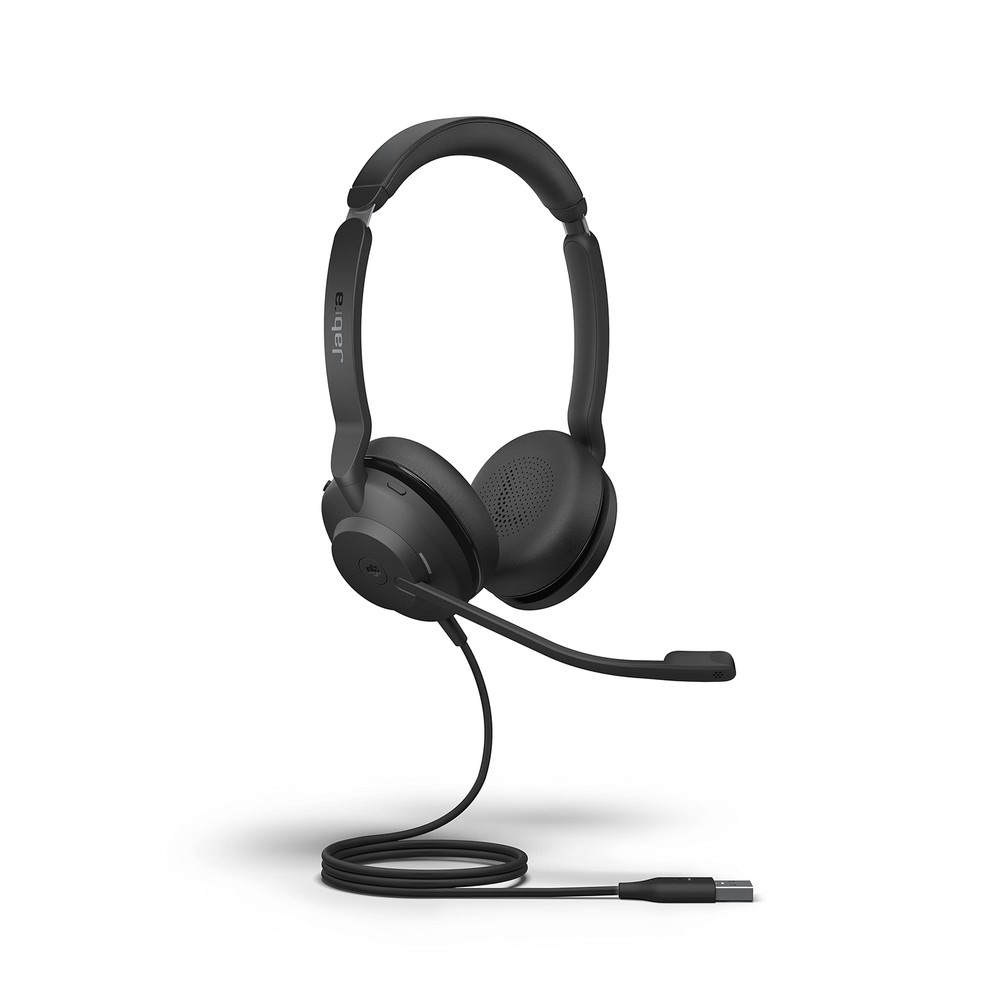 Jabra Evolve2 30 UC Wired Headset, USB-A - Black