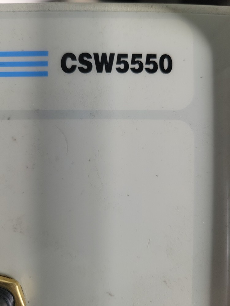 California Instuments CSW5550 - PROGRAMMABLE AC/DC POWER SOURCE