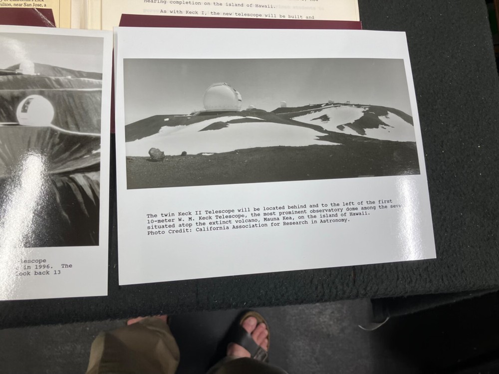 1991 W.M. KECK FOUNDATION & OBSERVATORY PRESS RELEASE KIT