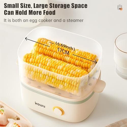 Double-layer Egg Cooker, Fast Electric Egg Boiler, Small Breakfast Machine,