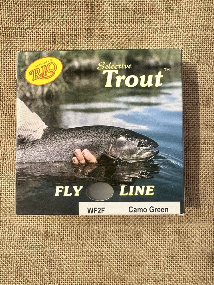 Rio Selective Trout Fly Line Camo Green
