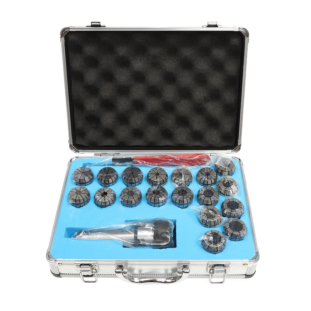 Collet 18Pc/Set Shank Chuck Tools+Box Fit Milling Machine/Lathe/Drilling