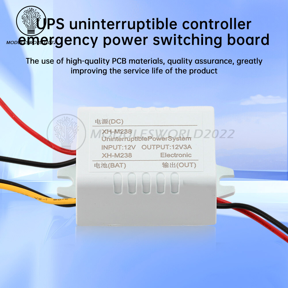 XH-M238 Power Module UPS Uninterruptible Controller Emergency Power Switching