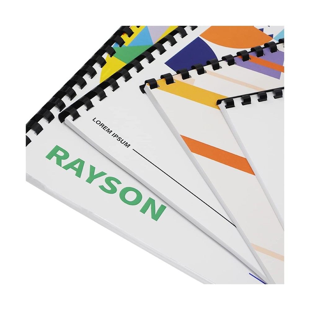 Rayson SD-1501A21 Binding Machine with Combs Set - 21 Hole / 200 Sheets Comb ...