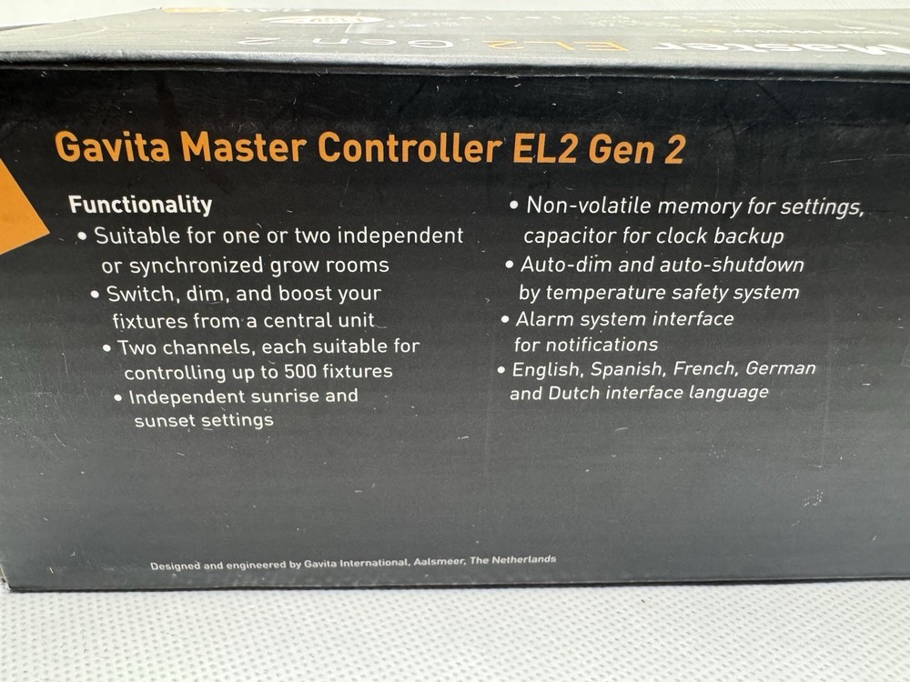 Gavita Master Controller EL2 Gen 2 Advanced Lighting Controller US Version