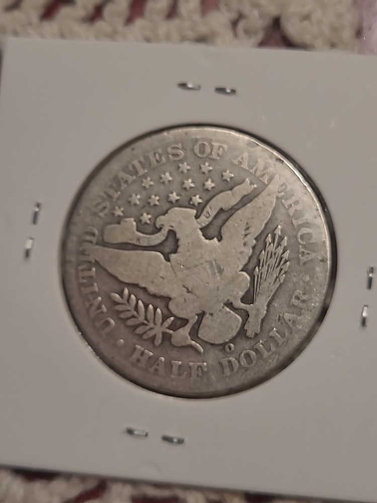 1902-O Barber Half Dollar