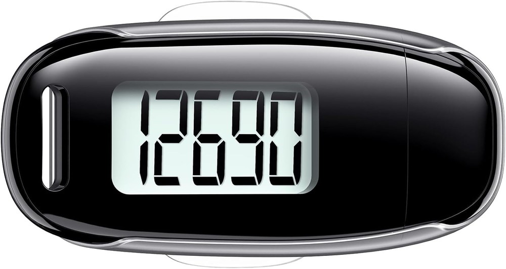 3D Pedometer Walking Step Counter USB Rechargeable