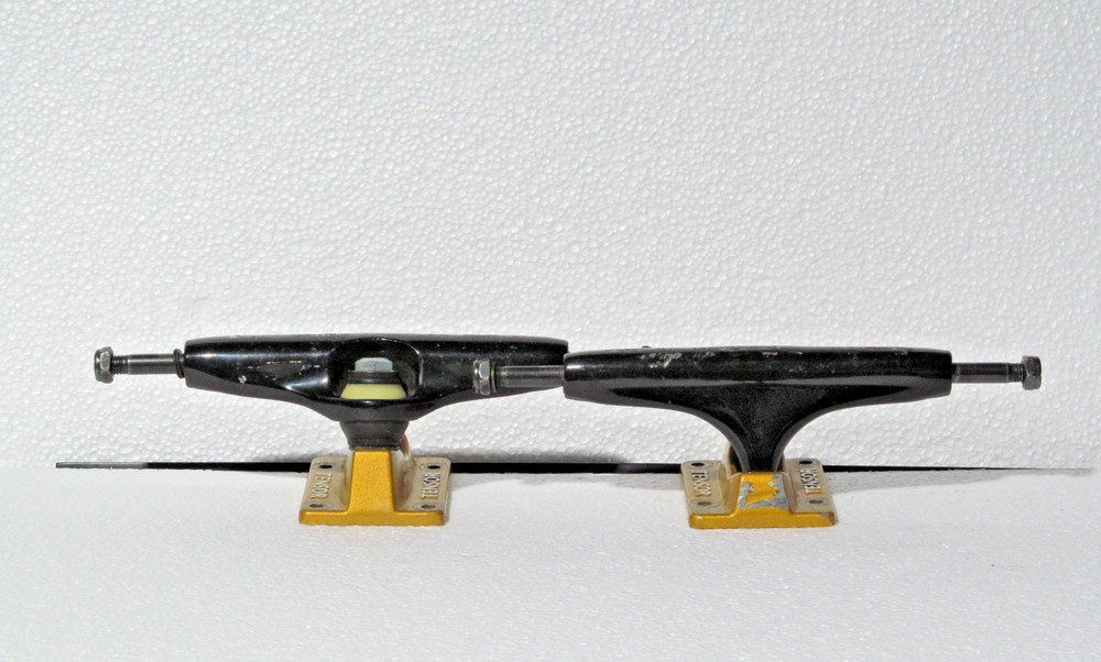 Tensor Trucks Black / Gold 129/ 8" Used