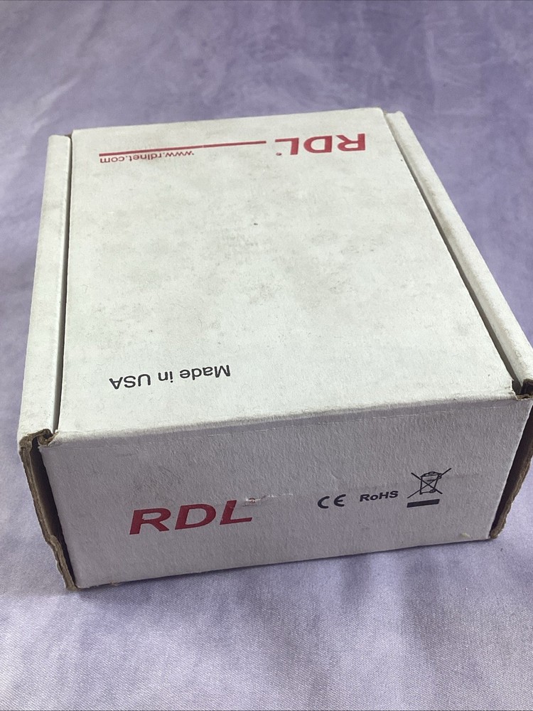 RDL DB-CIJ3 - Consumer Stereo Input Jack | Decora, Black | NIB