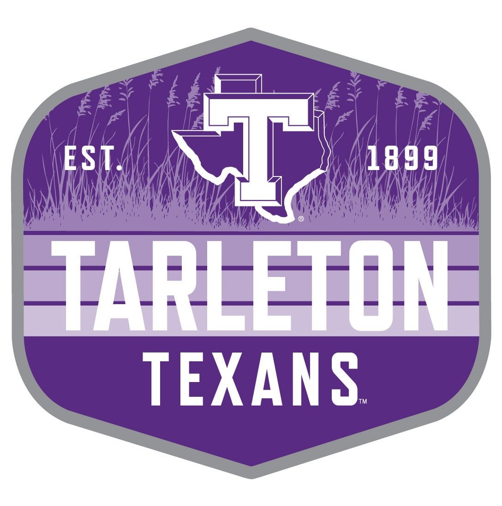 Tarleton State University Scenic Background Offic. Lic. Sticker/Magnet