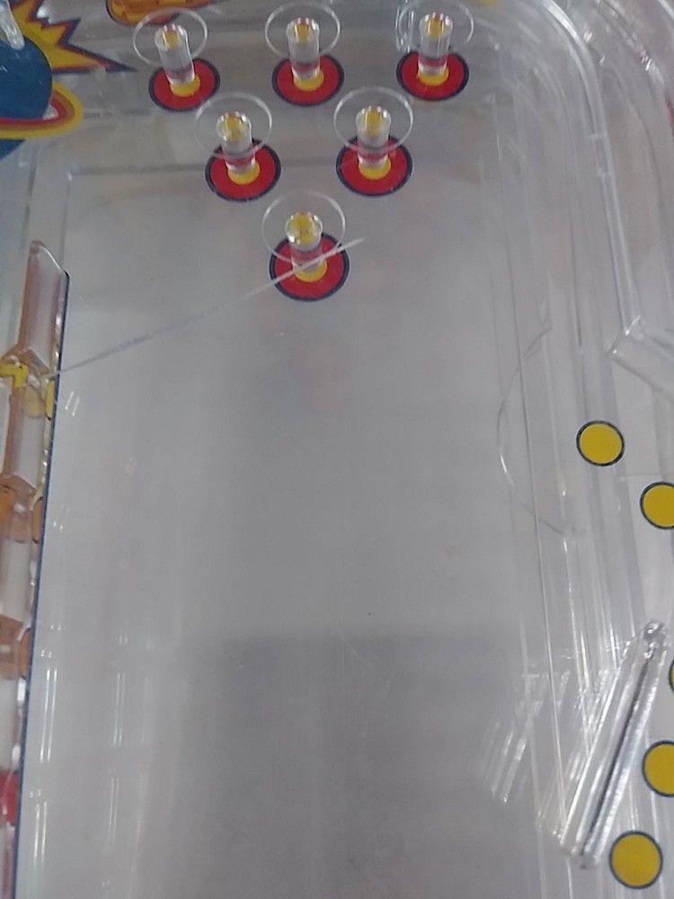 Miniature Pinball Machine TE Brangs 2007 Tabletop Toy