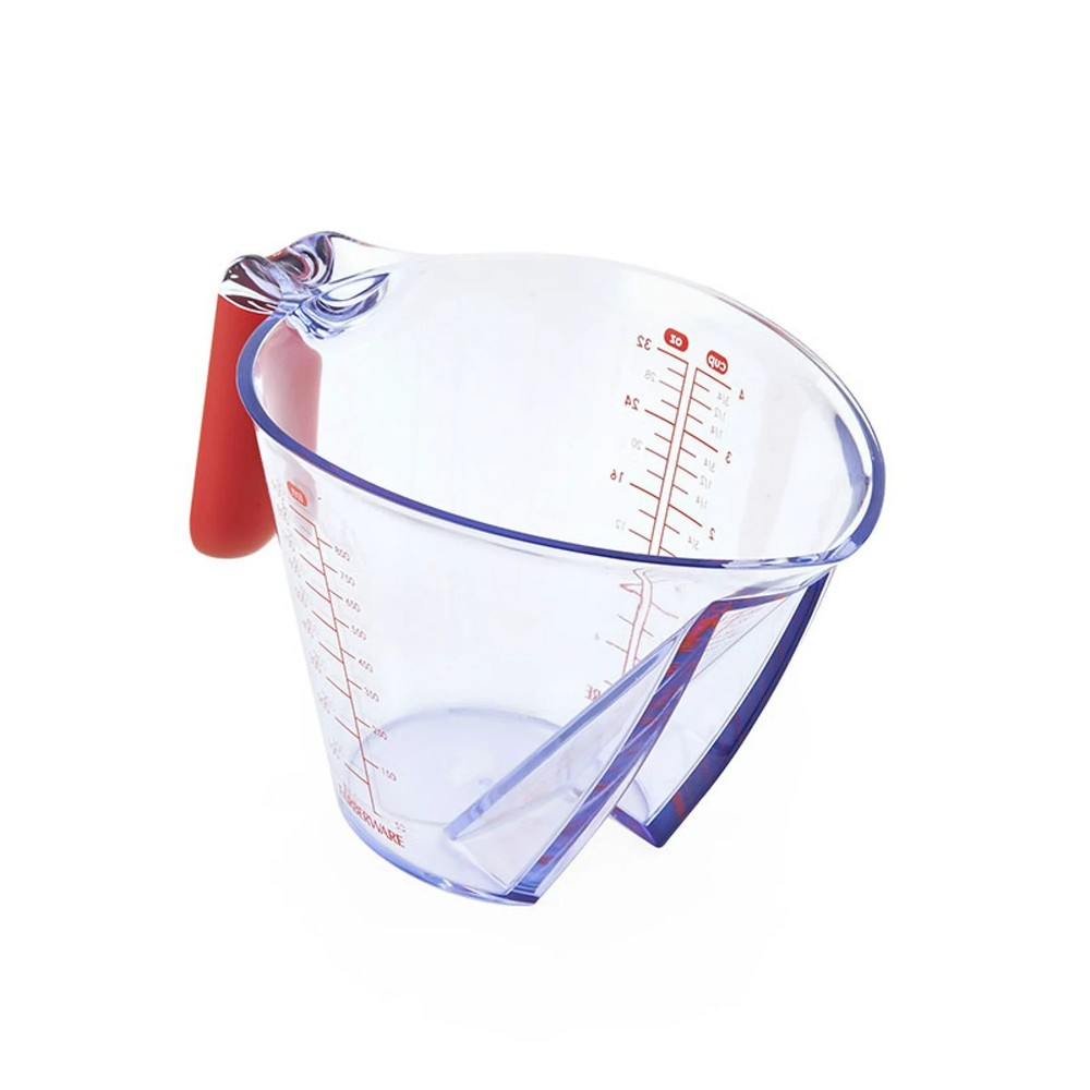 Farberware Pro Angled Measuring Cup, 1 Cup/8 fl. oz. - Red Markings & Handle